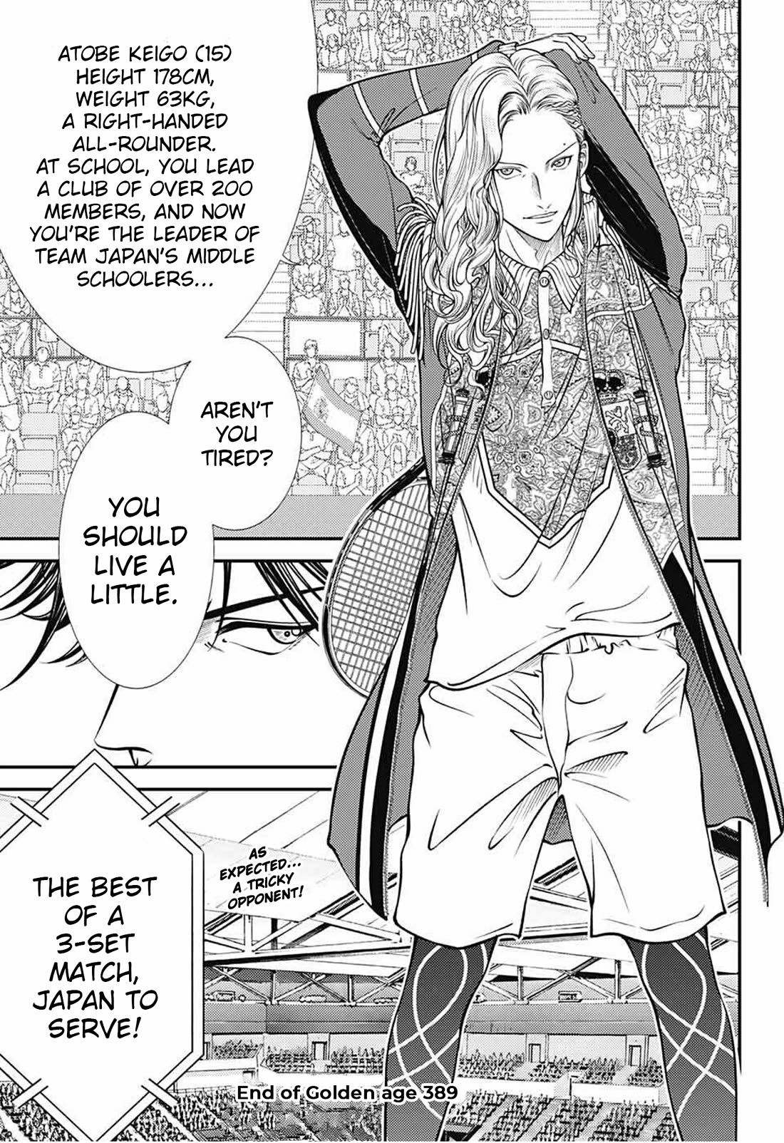 New Prince of Tennis Chapter 389 page 11 - Chapter 389: The Final Hyoutei Cheer