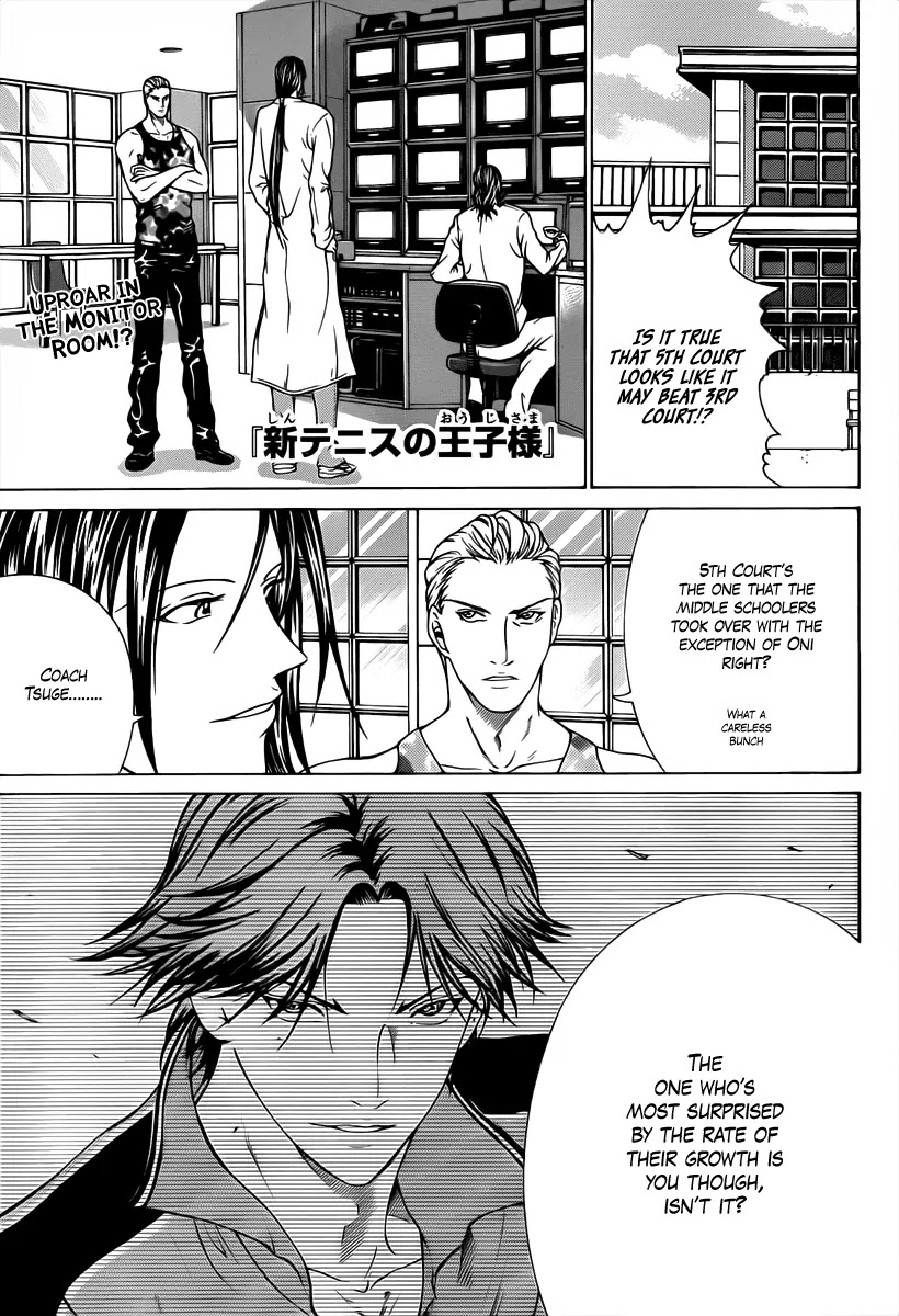 New Prince of Tennis Chapter 39 page 1 - Chapter 39 : Evolution