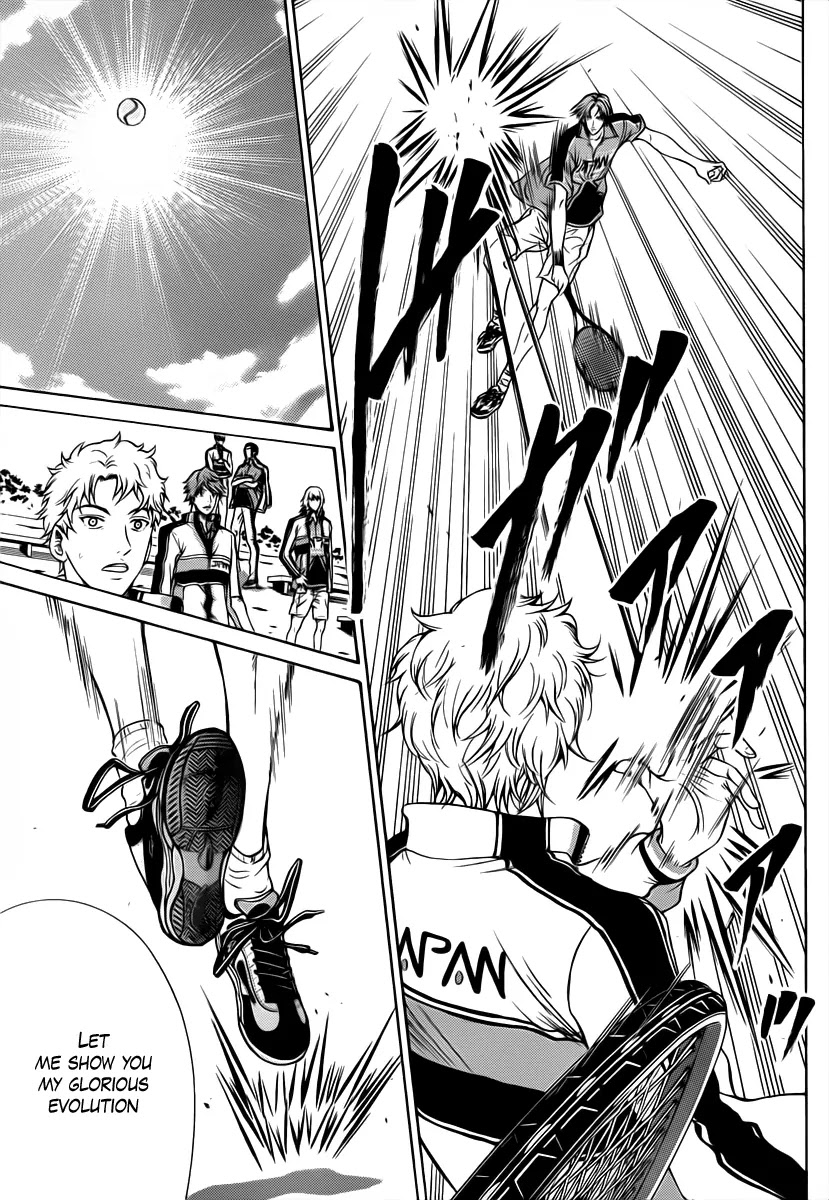 New Prince of Tennis Chapter 39 page 12 - Chapter 39 : Evolution