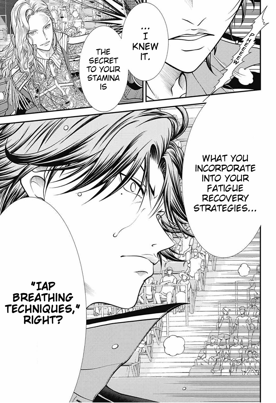 New Prince of Tennis Chapter 390 page 10 - Chapter 390: His Exposed Skills