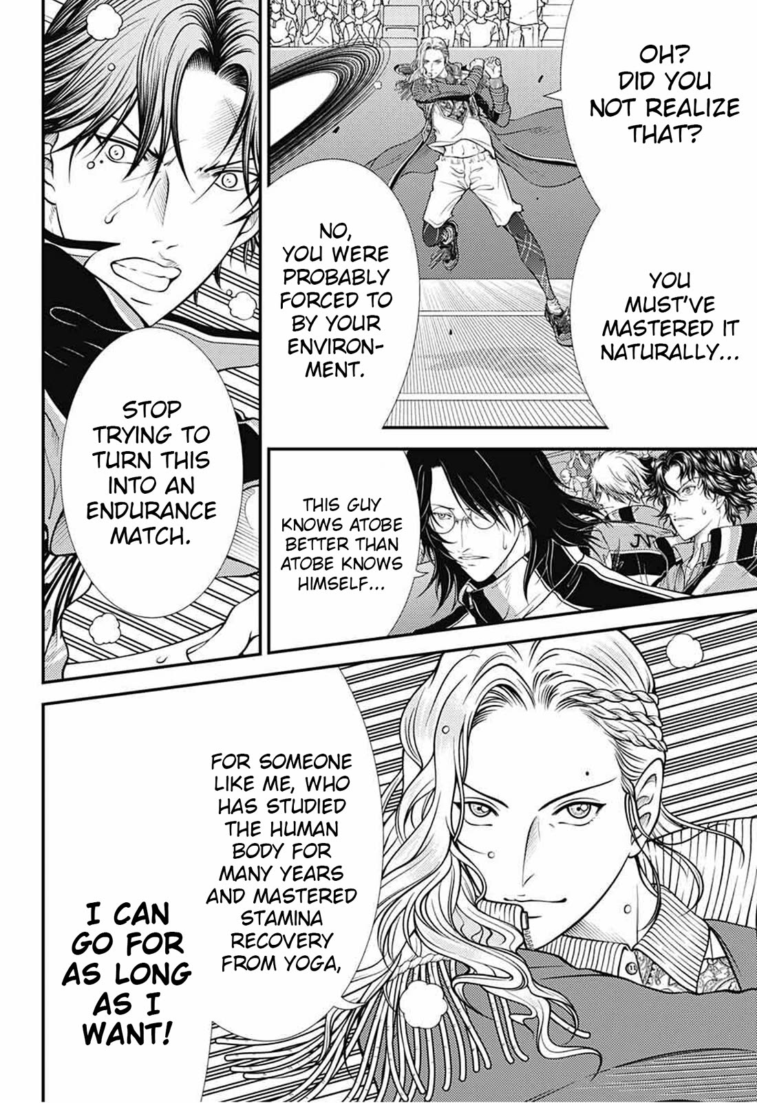 New Prince of Tennis Chapter 390 page 11 - Chapter 390: His Exposed Skills