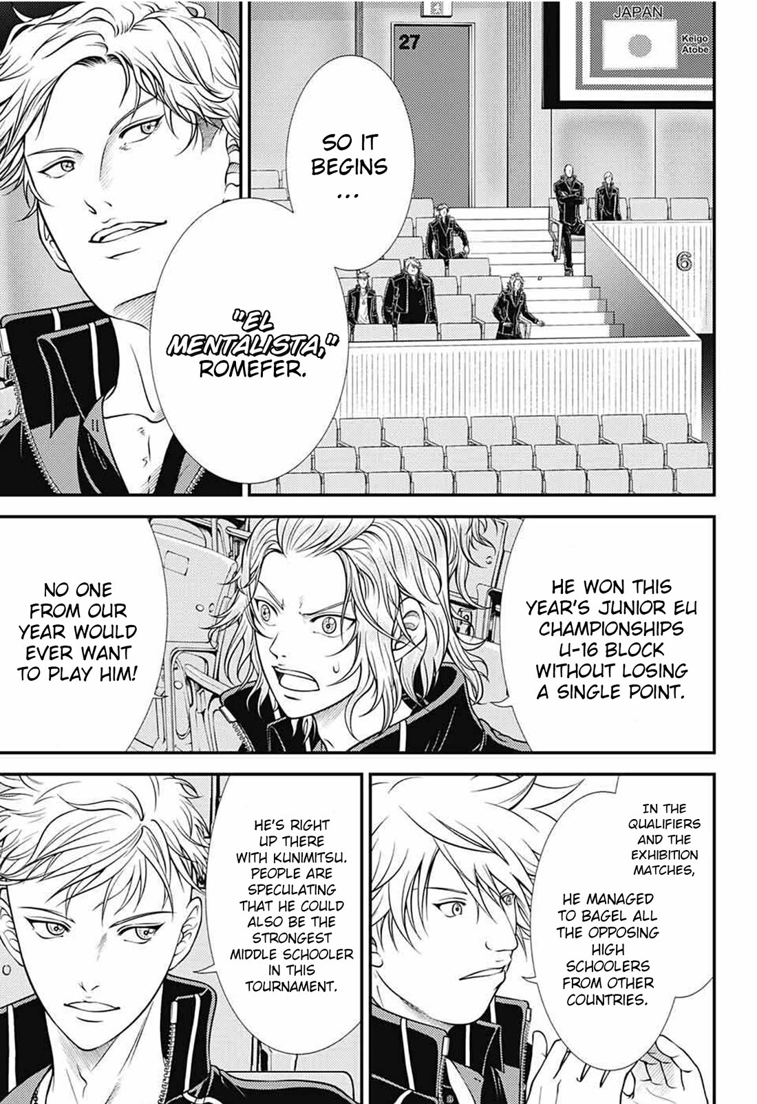 New Prince of Tennis Chapter 390 page 12 - Chapter 390: His Exposed Skills