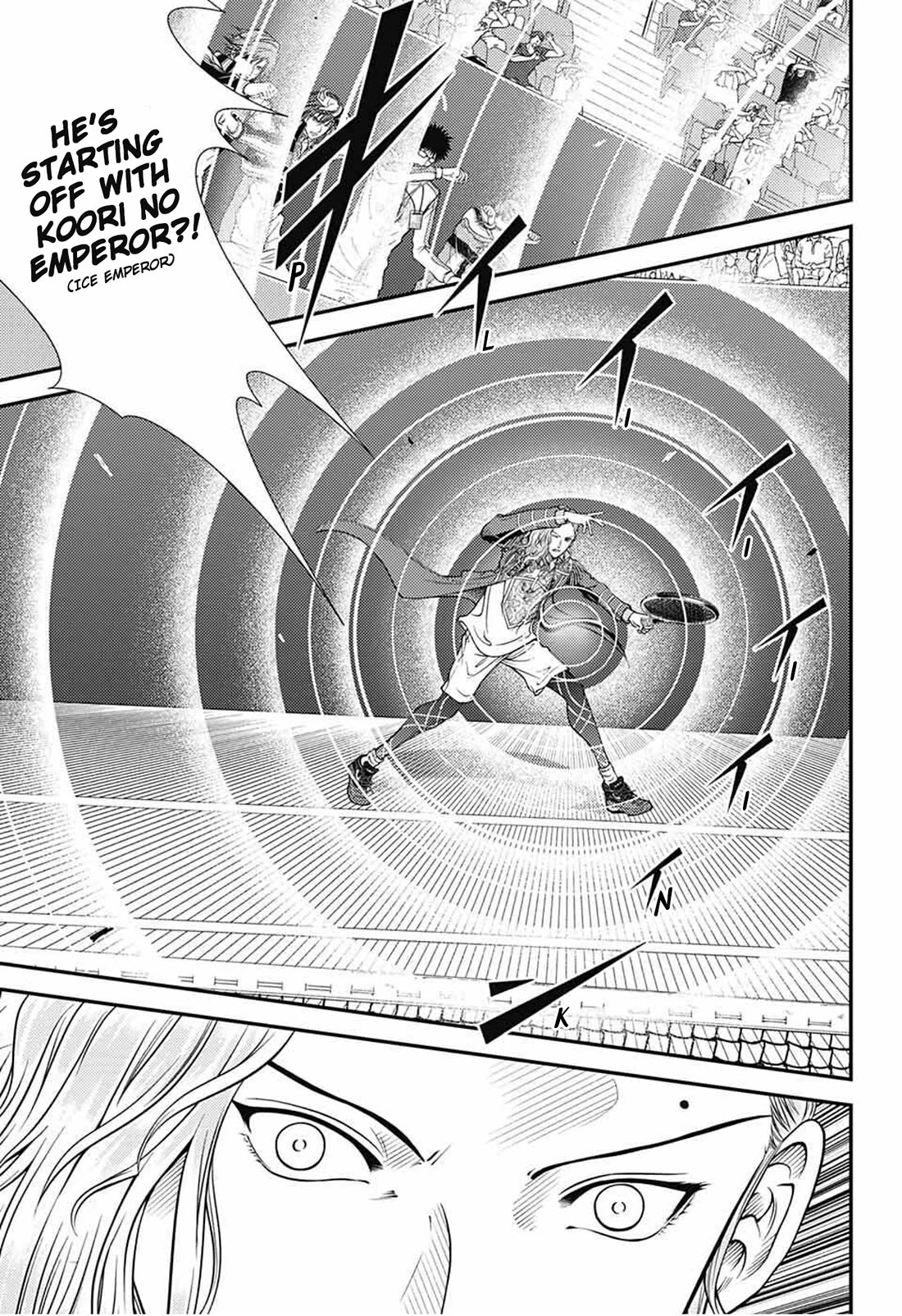 New Prince of Tennis Chapter 390 page 3 - Chapter 390: His Exposed Skills