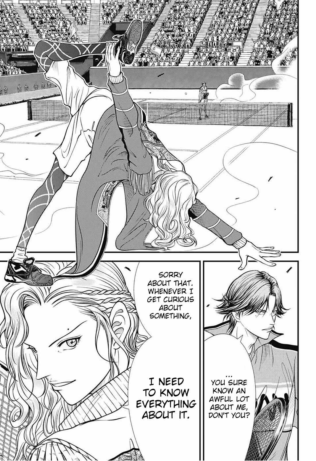 New Prince of Tennis Chapter 390 page 8 - Chapter 390: His Exposed Skills