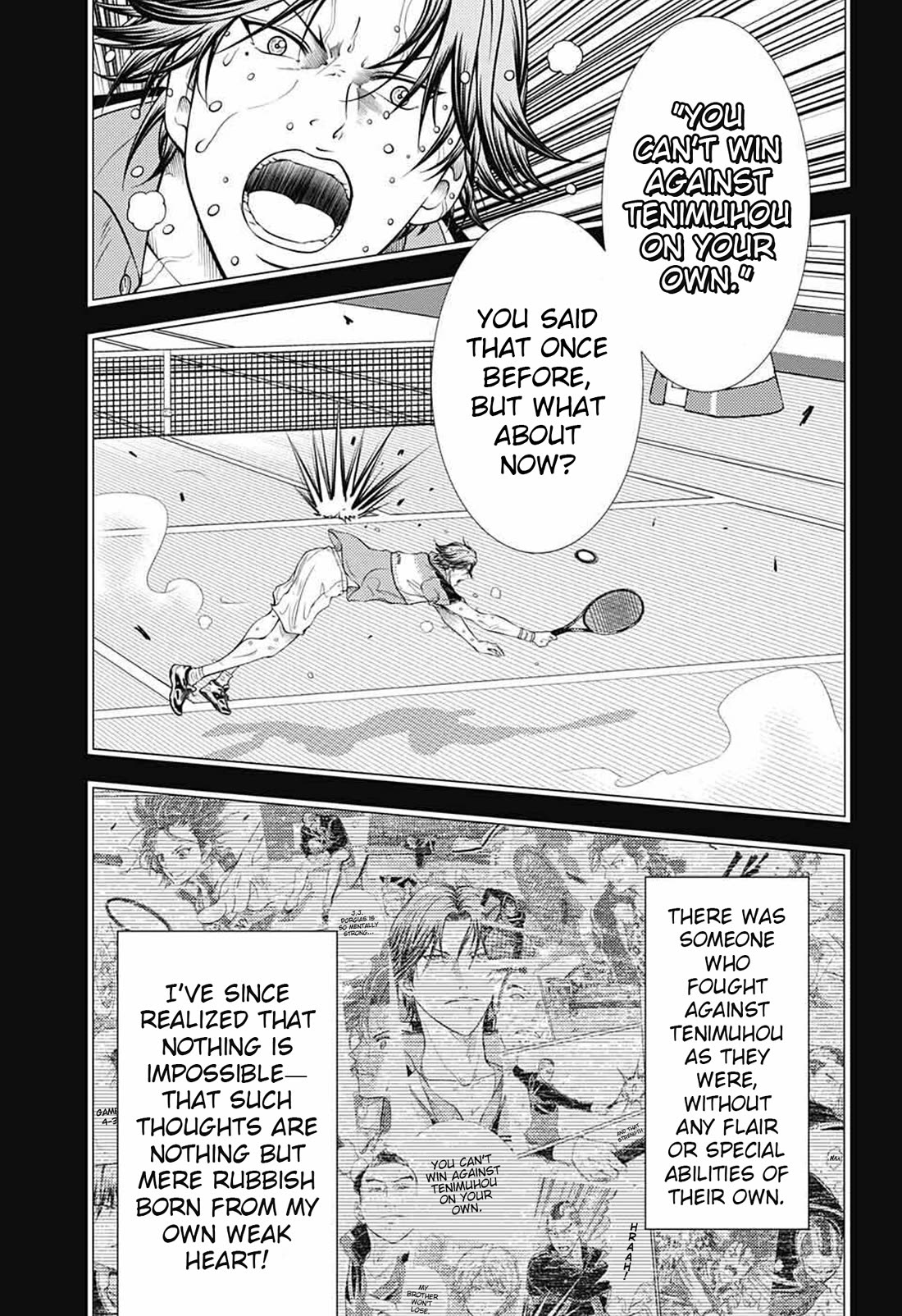 New Prince of Tennis Chapter 391 page 6 - Chapter 391: Materializar