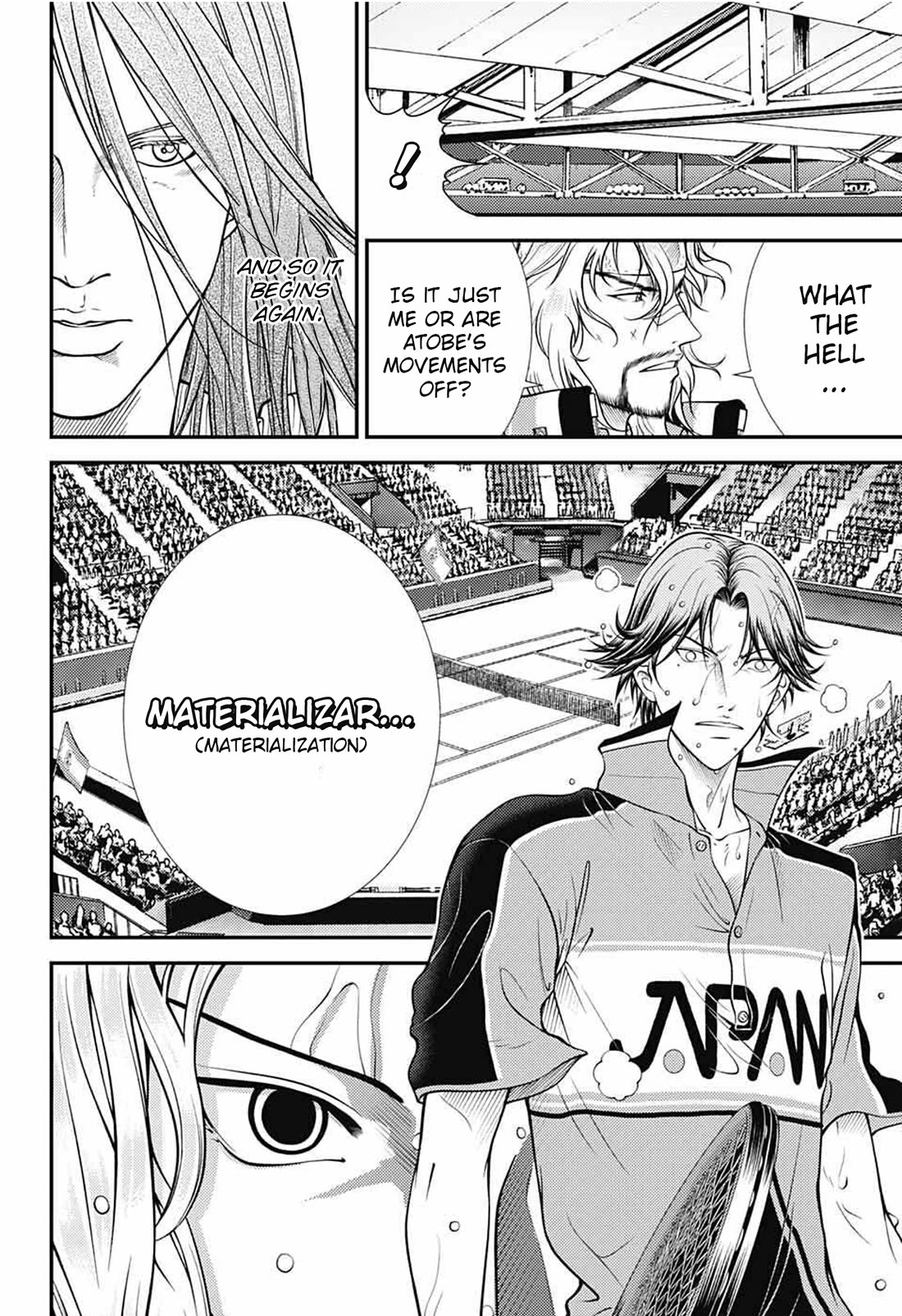 New Prince of Tennis Chapter 391 page 9 - Chapter 391: Materializar