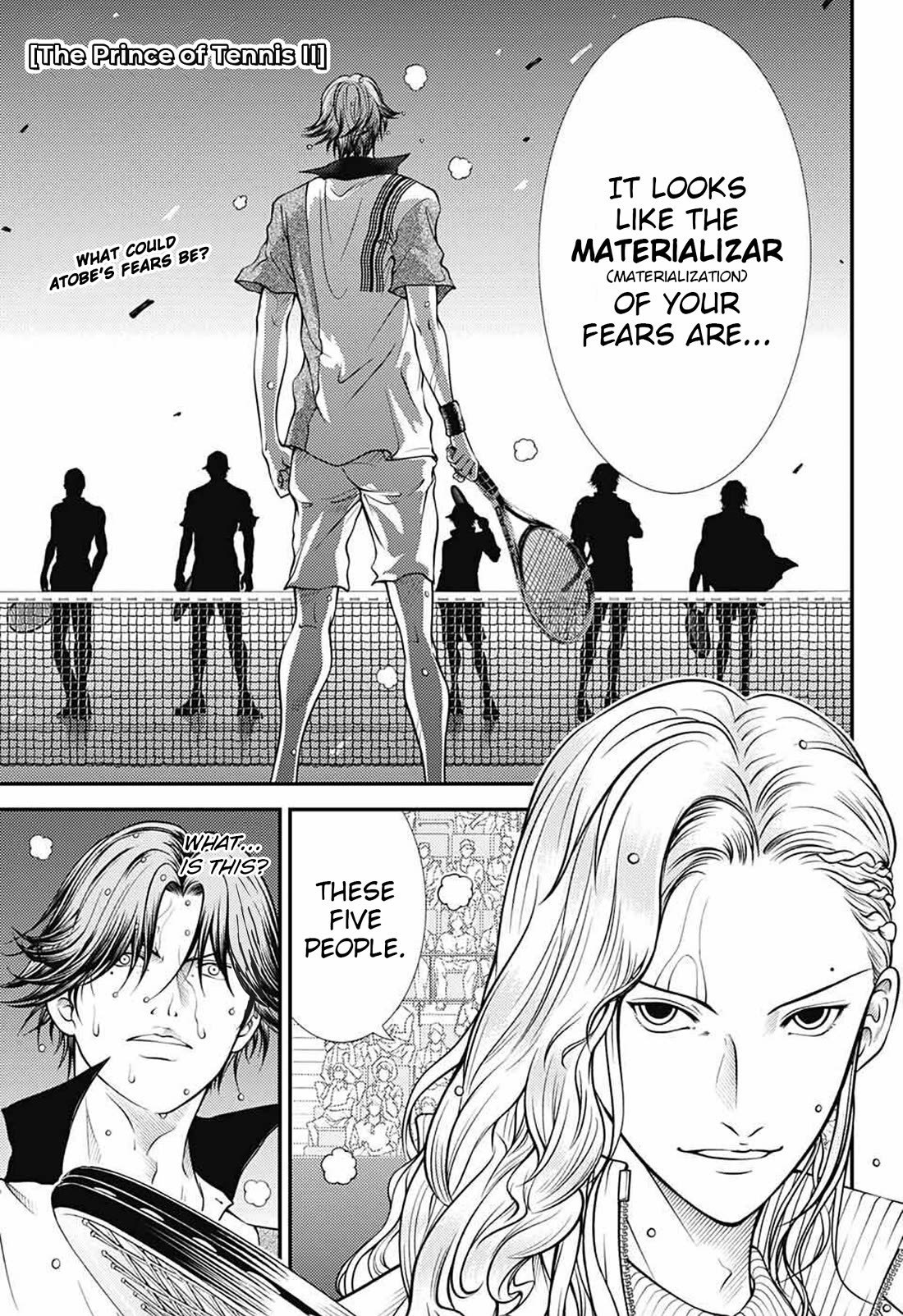 New Prince of Tennis Chapter 392 page 1 - Chapter 392: The Emperor vs. The King