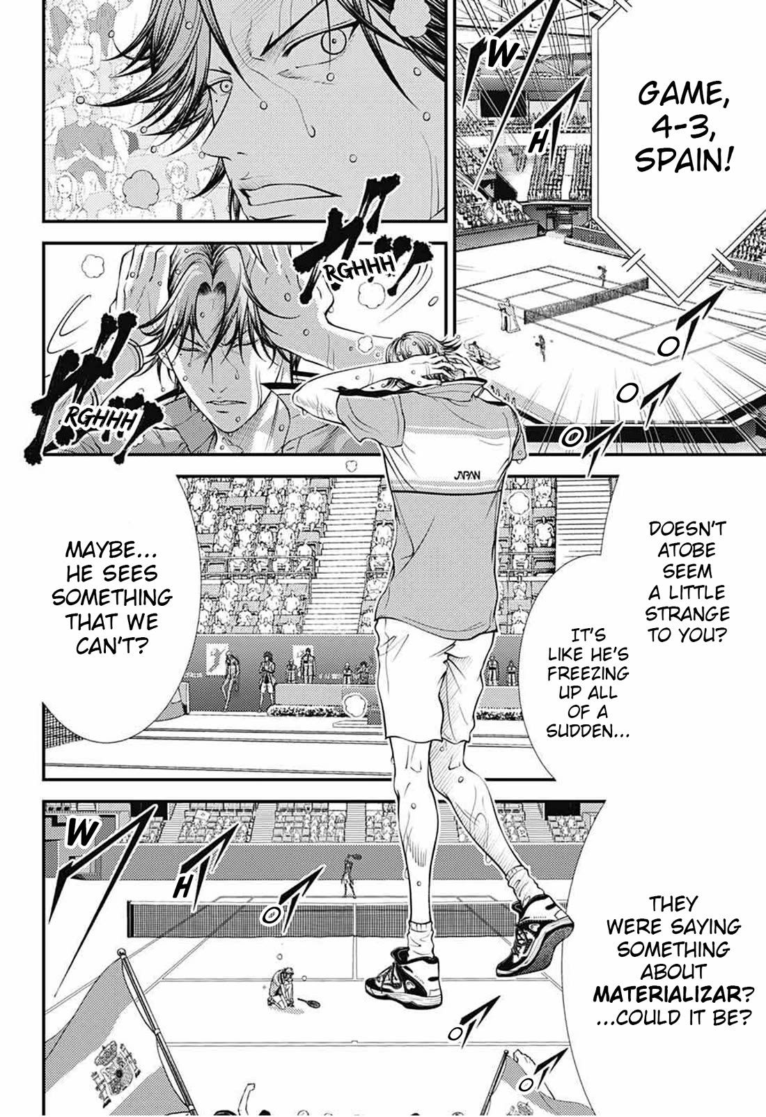 New Prince of Tennis Chapter 392 page 11 - Chapter 392: The Emperor vs. The King