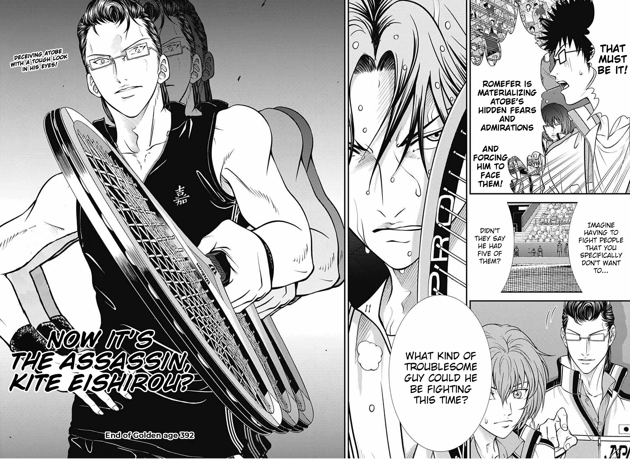 New Prince of Tennis Chapter 392 page 13 - Chapter 392: The Emperor vs. The King