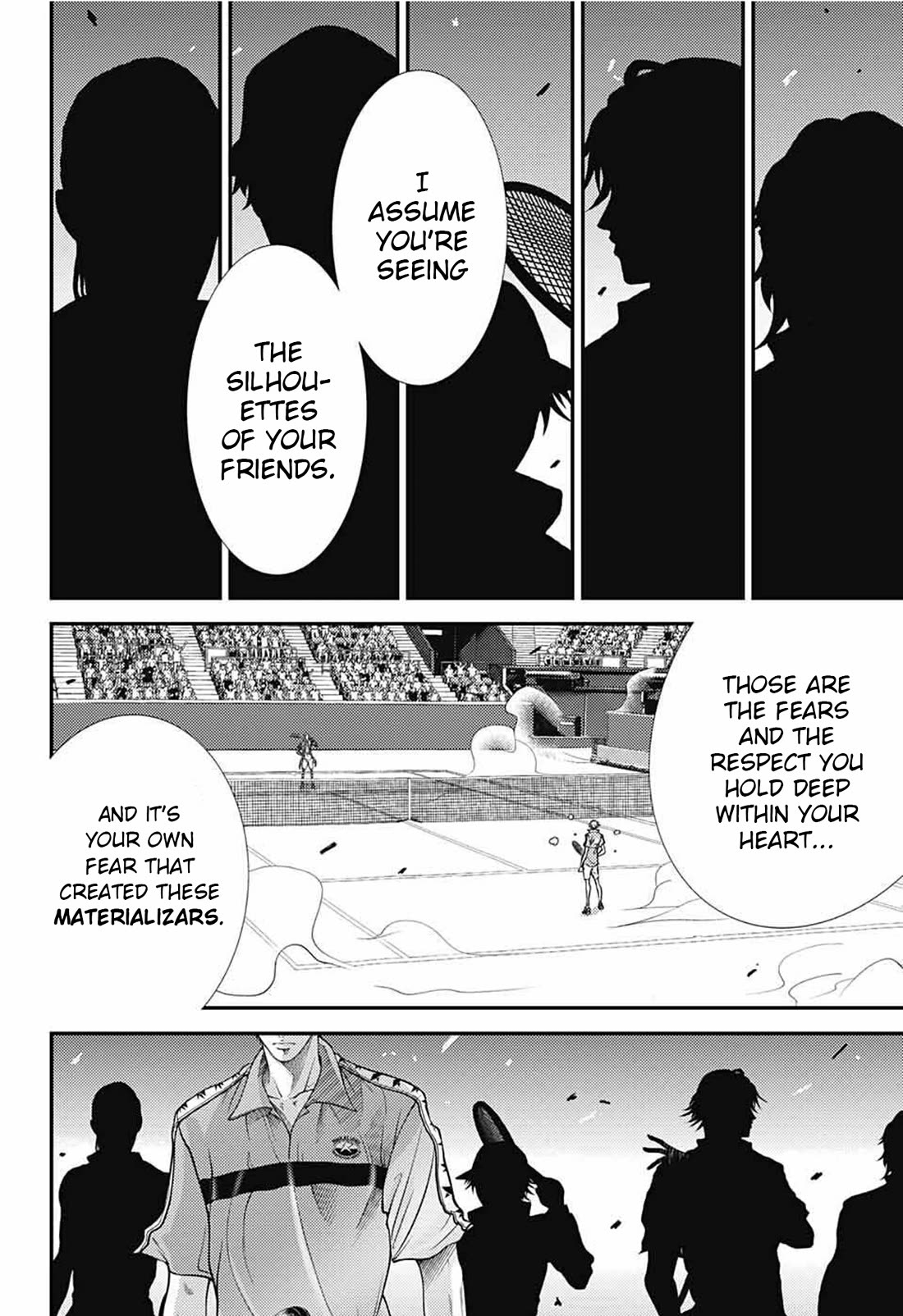 New Prince of Tennis Chapter 392 page 2 - Chapter 392: The Emperor vs. The King