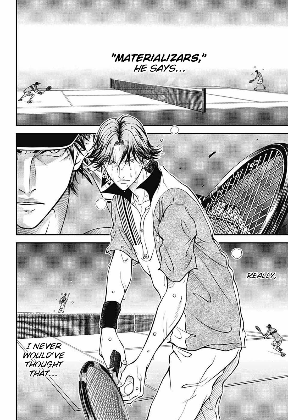 New Prince of Tennis Chapter 392 page 4 - Chapter 392: The Emperor vs. The King