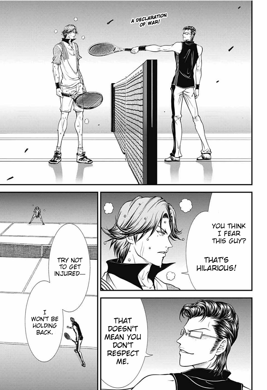 New Prince of Tennis Chapter 393 page 1 - Chapter 393: The Assassin vs. The King