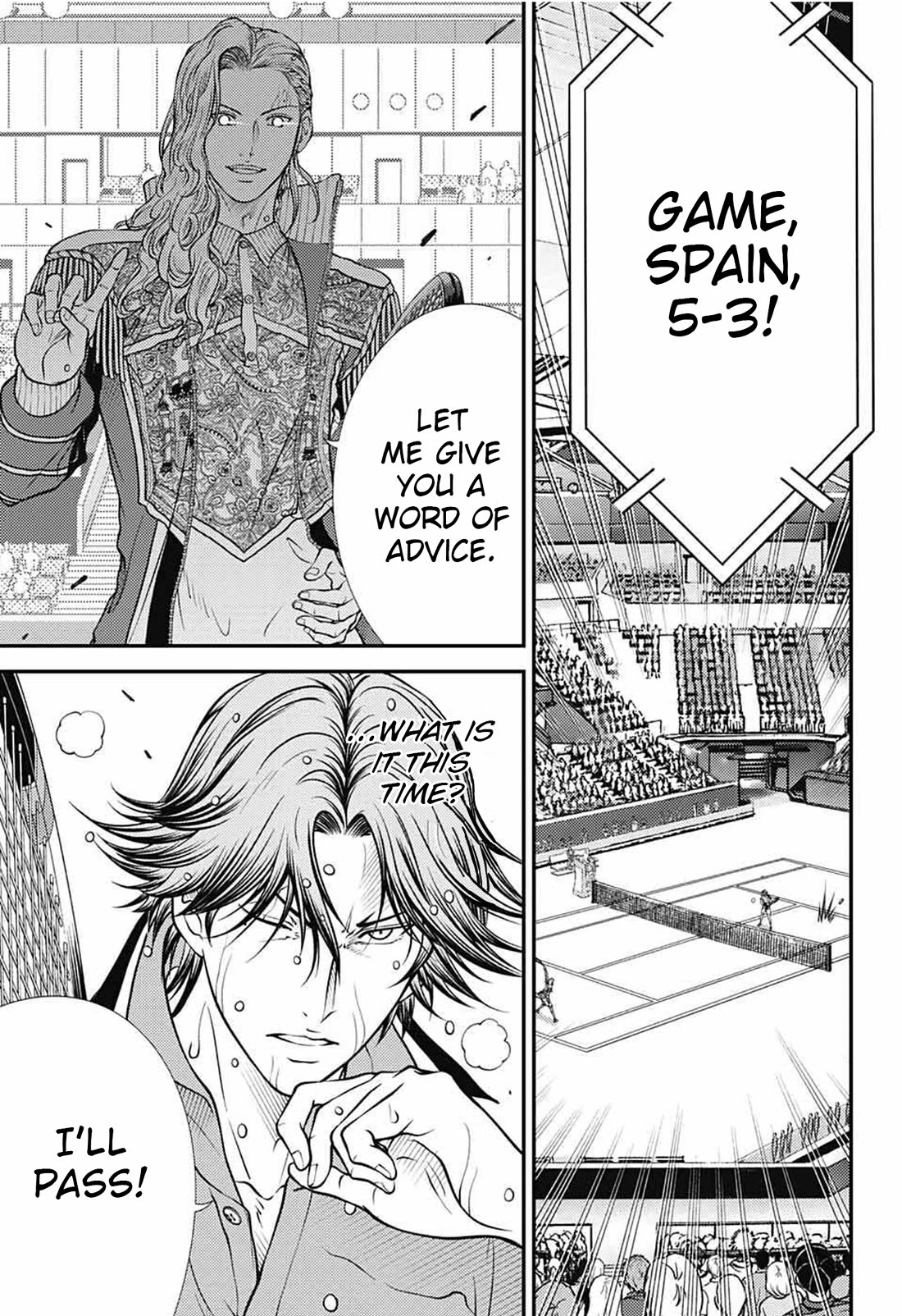 New Prince of Tennis Chapter 393 page 13 - Chapter 393: The Assassin vs. The King
