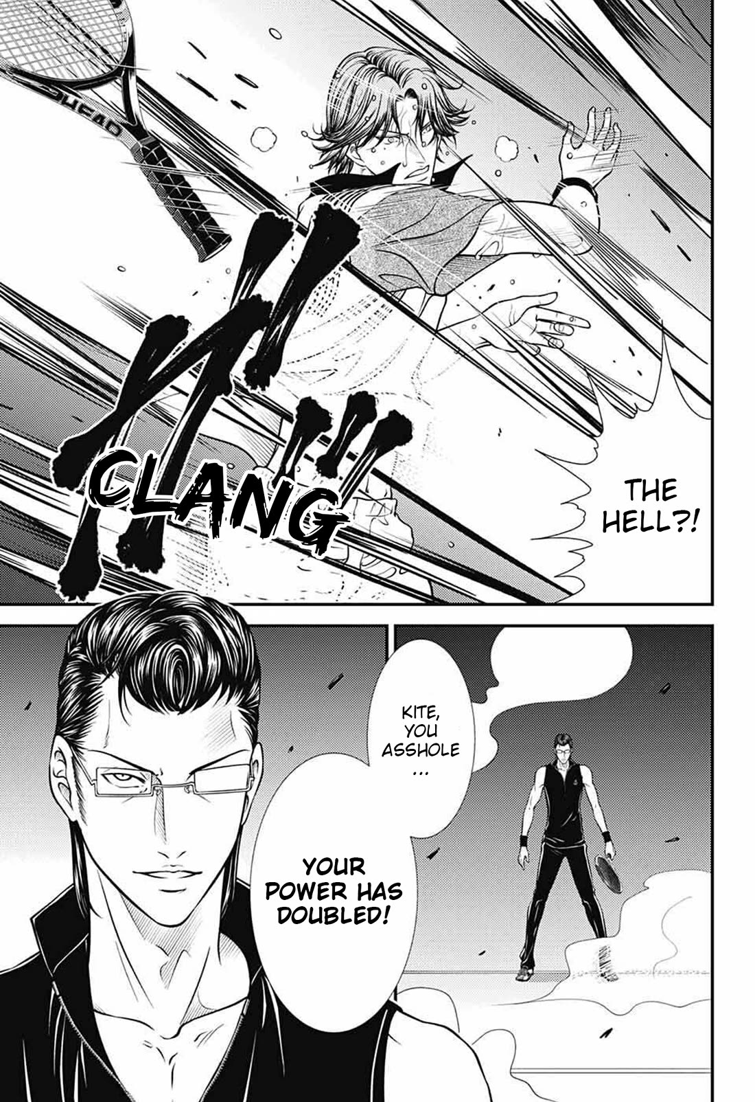 New Prince of Tennis Chapter 393 page 3 - Chapter 393: The Assassin vs. The King