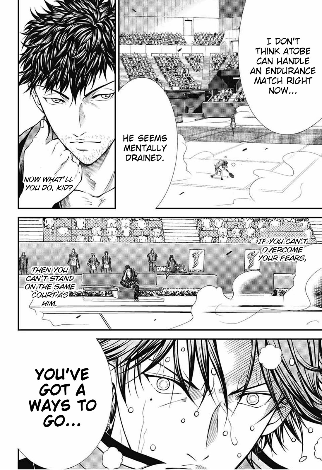 New Prince of Tennis Chapter 394 page 10 - Chapter 394: The Bible vs. The King