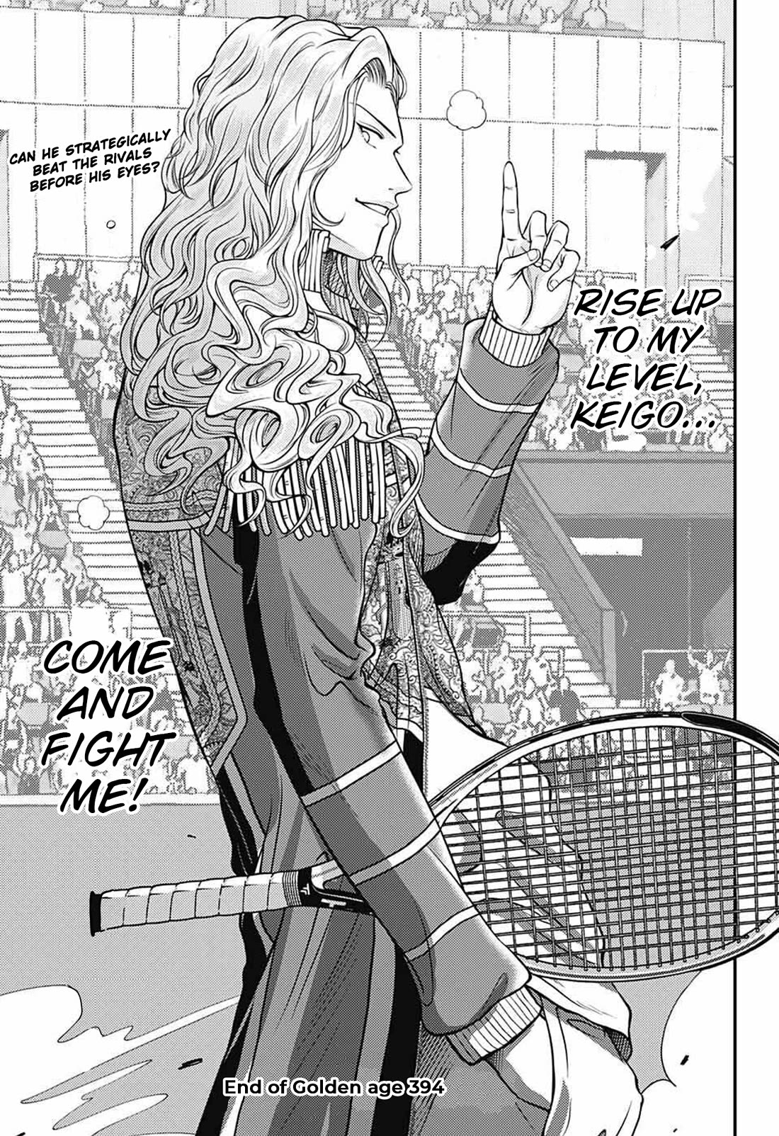 New Prince of Tennis Chapter 394 page 11 - Chapter 394: The Bible vs. The King