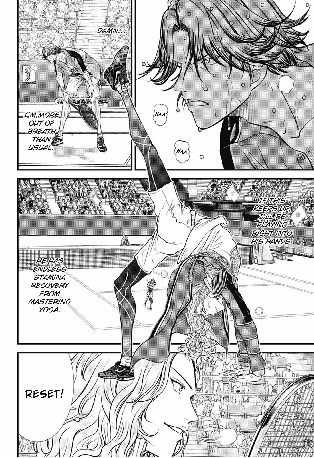 New Prince of Tennis Chapter 394 page 4 - Chapter 394: The Bible vs. The King