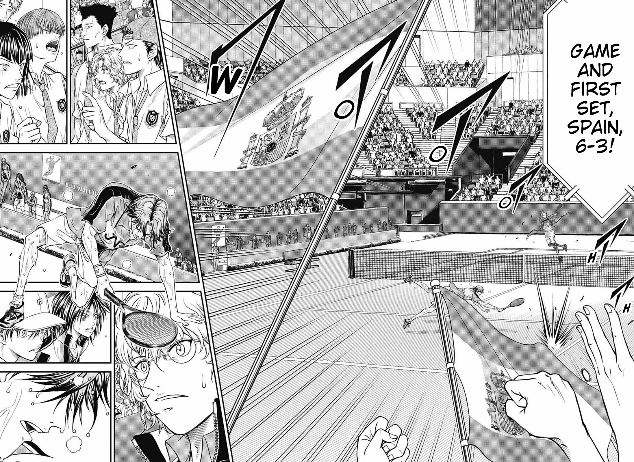 New Prince of Tennis Chapter 394 page 9 - Chapter 394: The Bible vs. The King