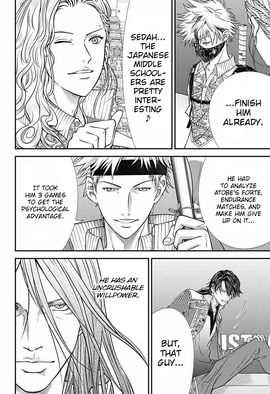 New Prince of Tennis Chapter 395 page 5 - Chapter 395: Potential