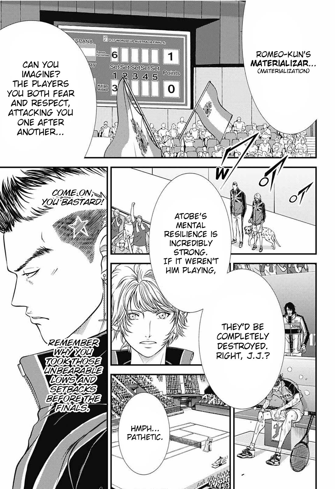 New Prince of Tennis Chapter 395 page 6 - Chapter 395: Potential