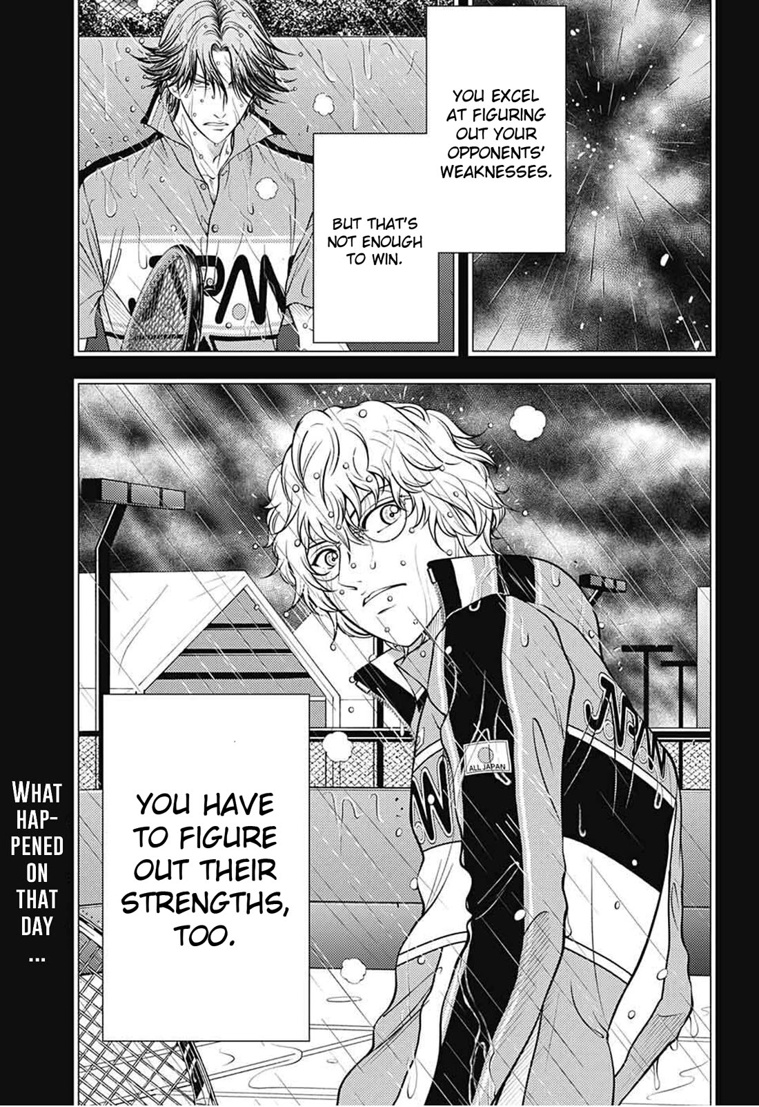 New Prince of Tennis Chapter 396 page 1 - Chapter 396: Know thy strength!