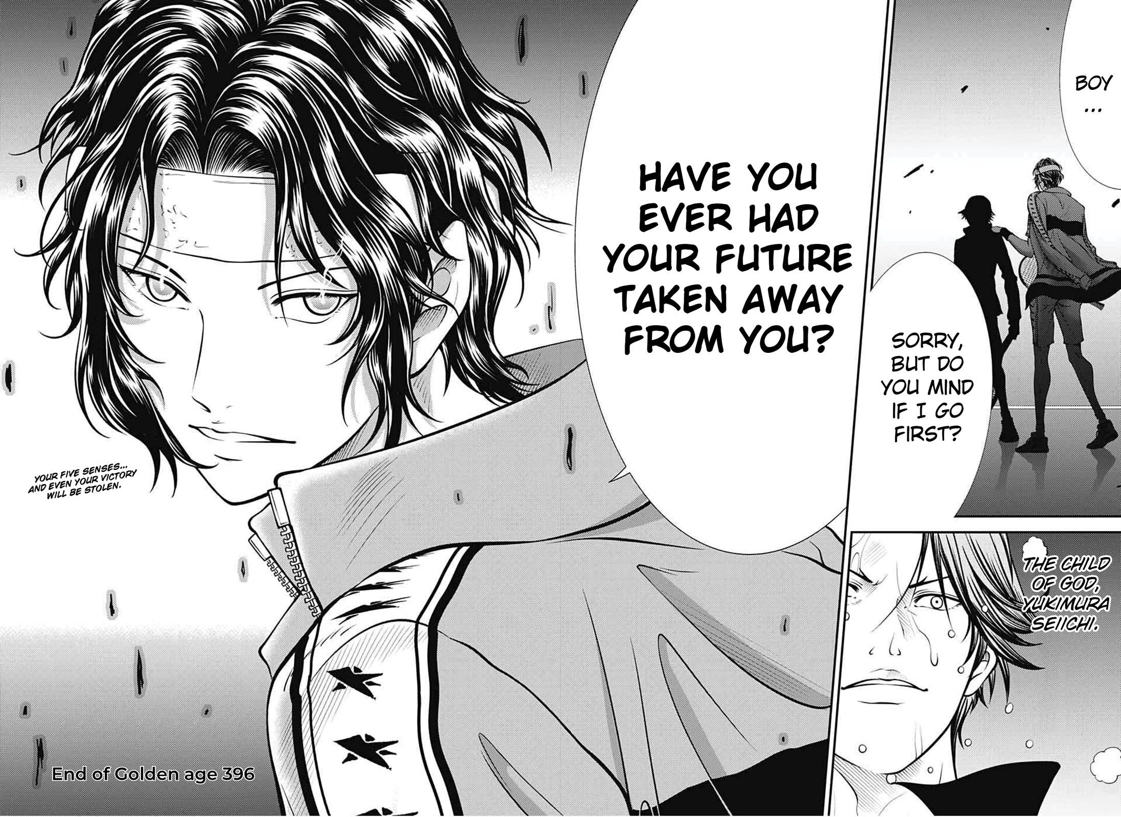 New Prince of Tennis Chapter 396 page 12 - Chapter 396: Know thy strength!