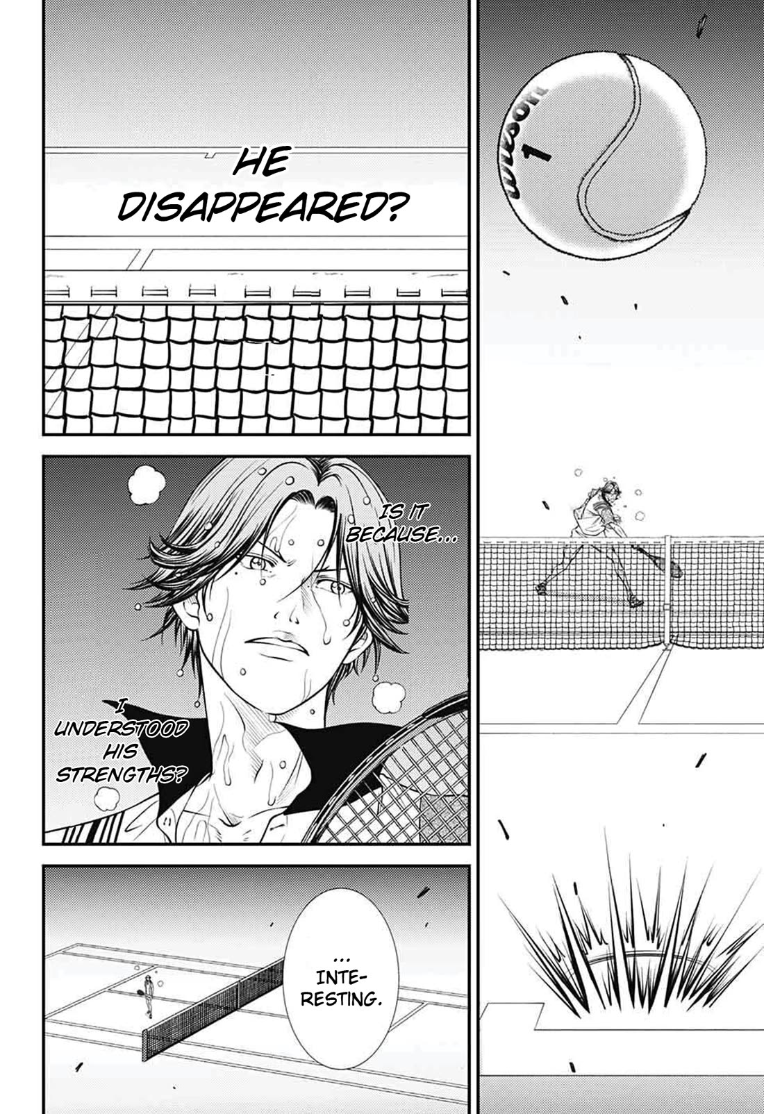 New Prince of Tennis Chapter 396 page 4 - Chapter 396: Know thy strength!