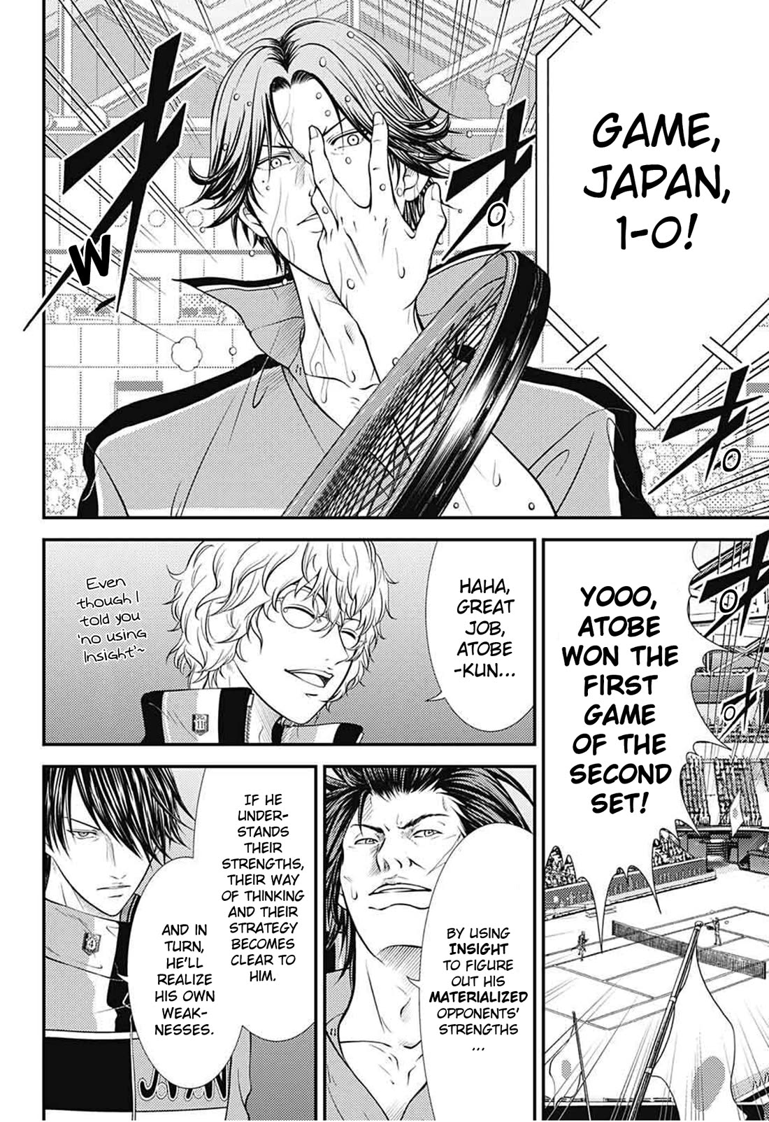New Prince of Tennis Chapter 396 page 8 - Chapter 396: Know thy strength!