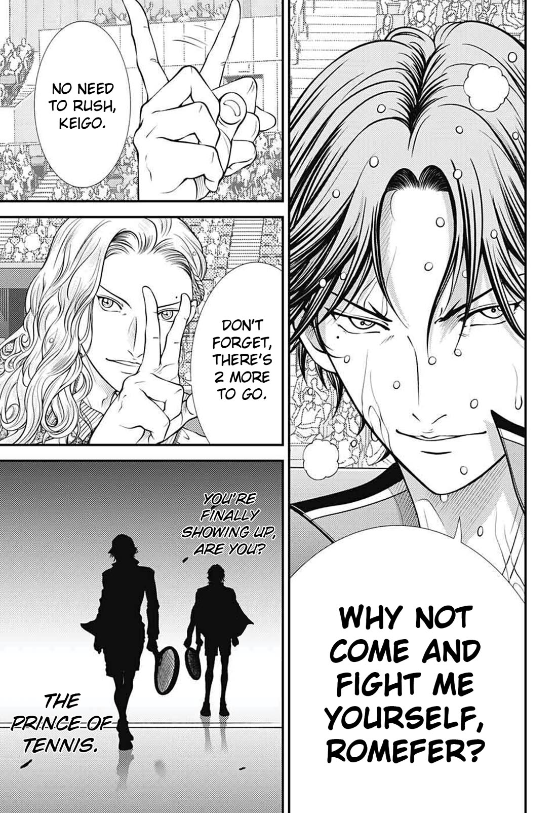 New Prince of Tennis Chapter 396 page 9 - Chapter 396: Know thy strength!