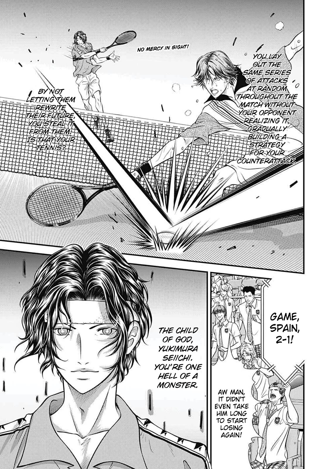 New Prince of Tennis Chapter 397 page 1 - Chapter 397: To our future!