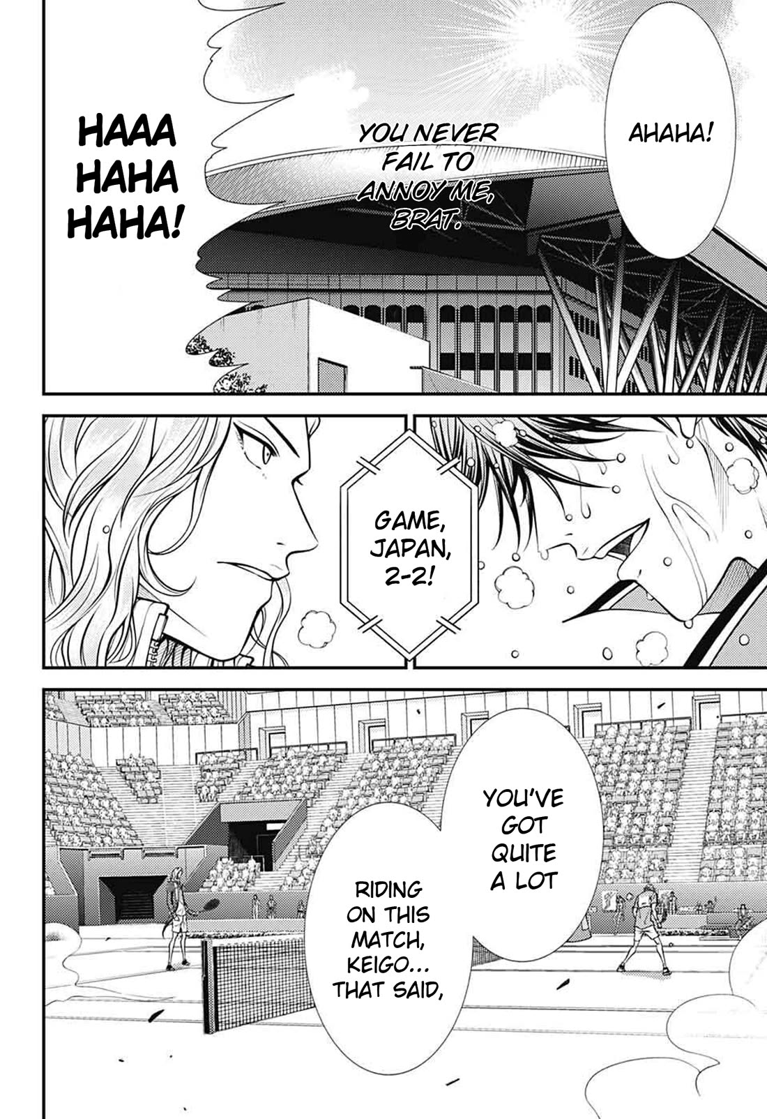 New Prince of Tennis Chapter 397 page 14 - Chapter 397: To our future!