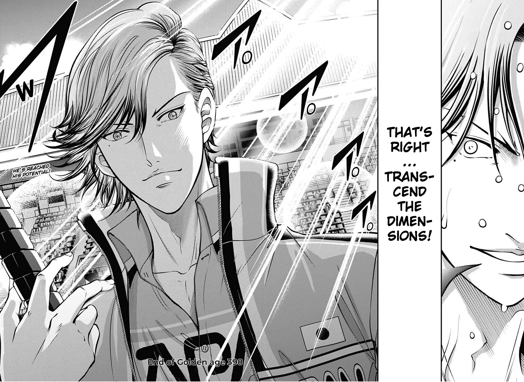 New Prince of Tennis Chapter 398 page 11 - Chapter 398: Transcendence
