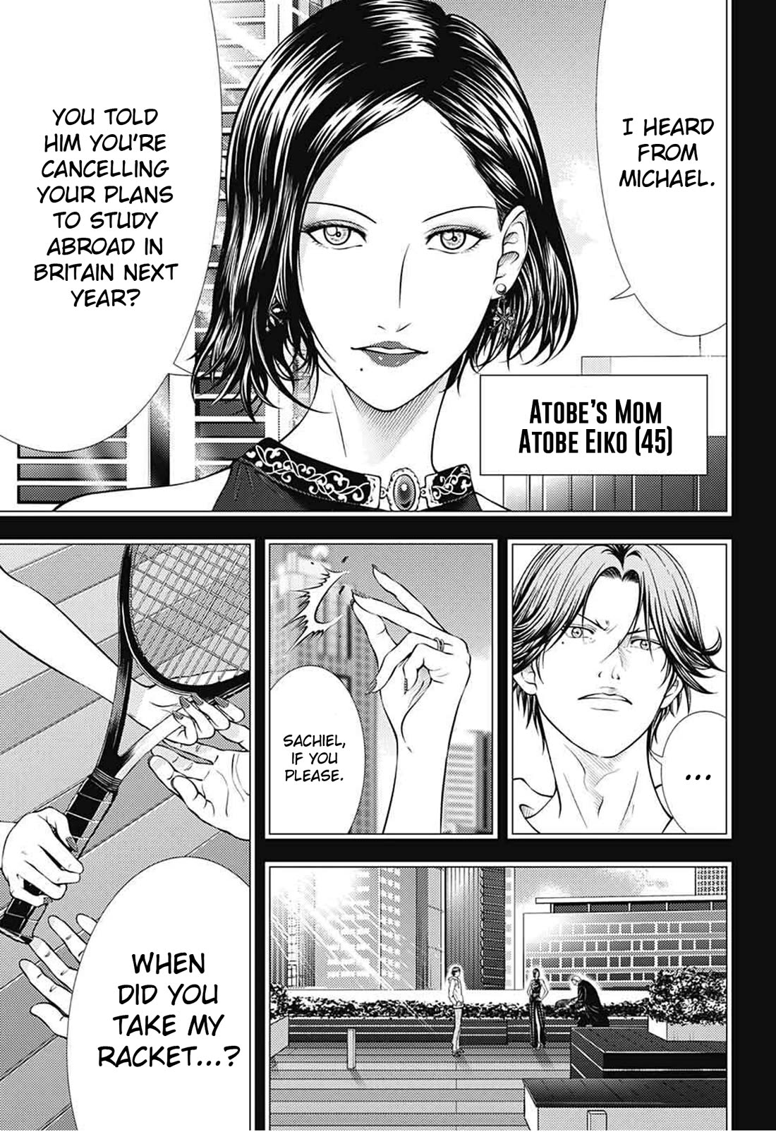New Prince of Tennis Chapter 398 page 3 - Chapter 398: Transcendence