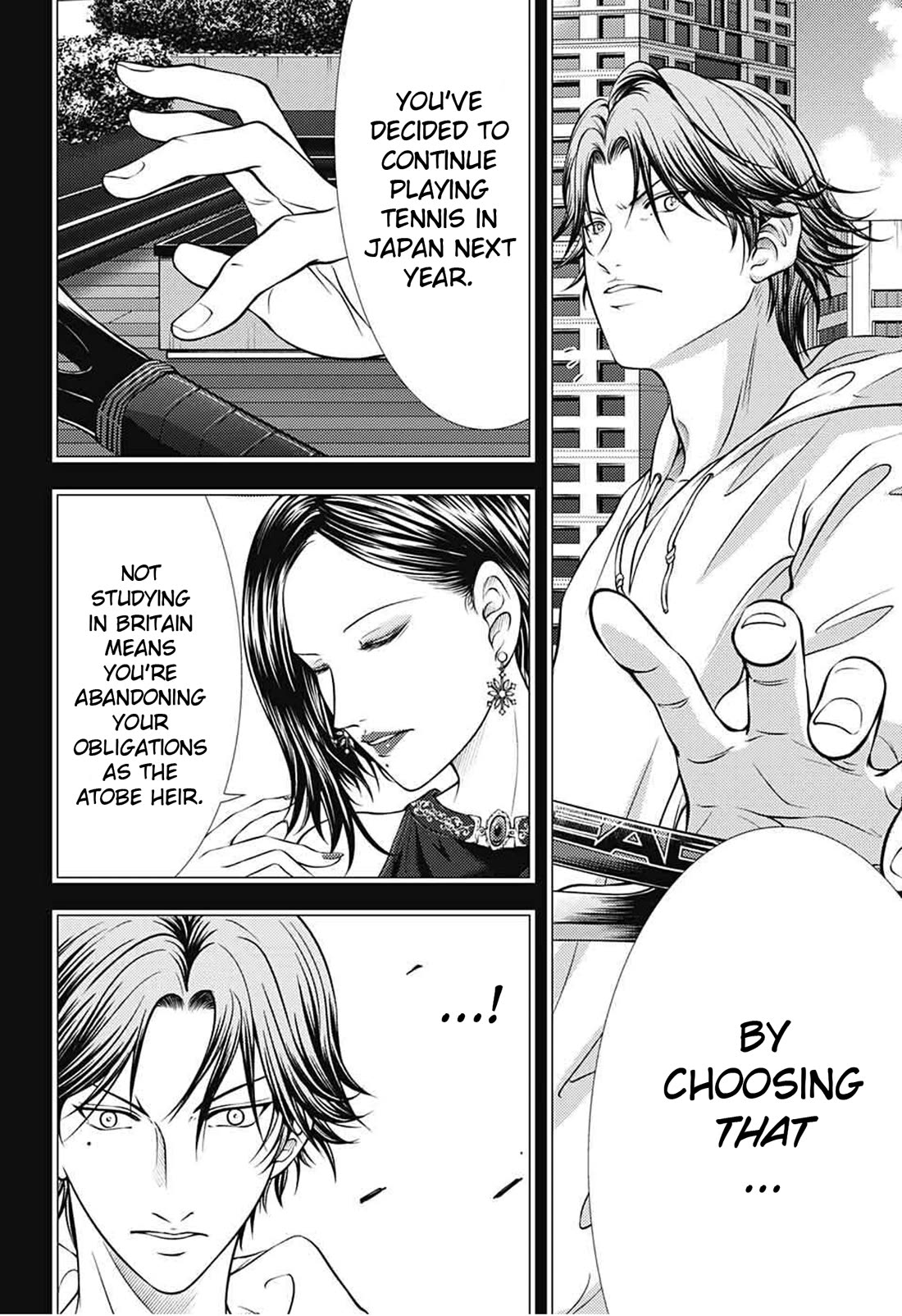 New Prince of Tennis Chapter 398 page 4 - Chapter 398: Transcendence