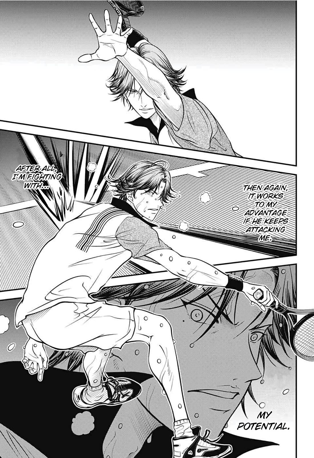 New Prince of Tennis Chapter 398 page 9 - Chapter 398: Transcendence