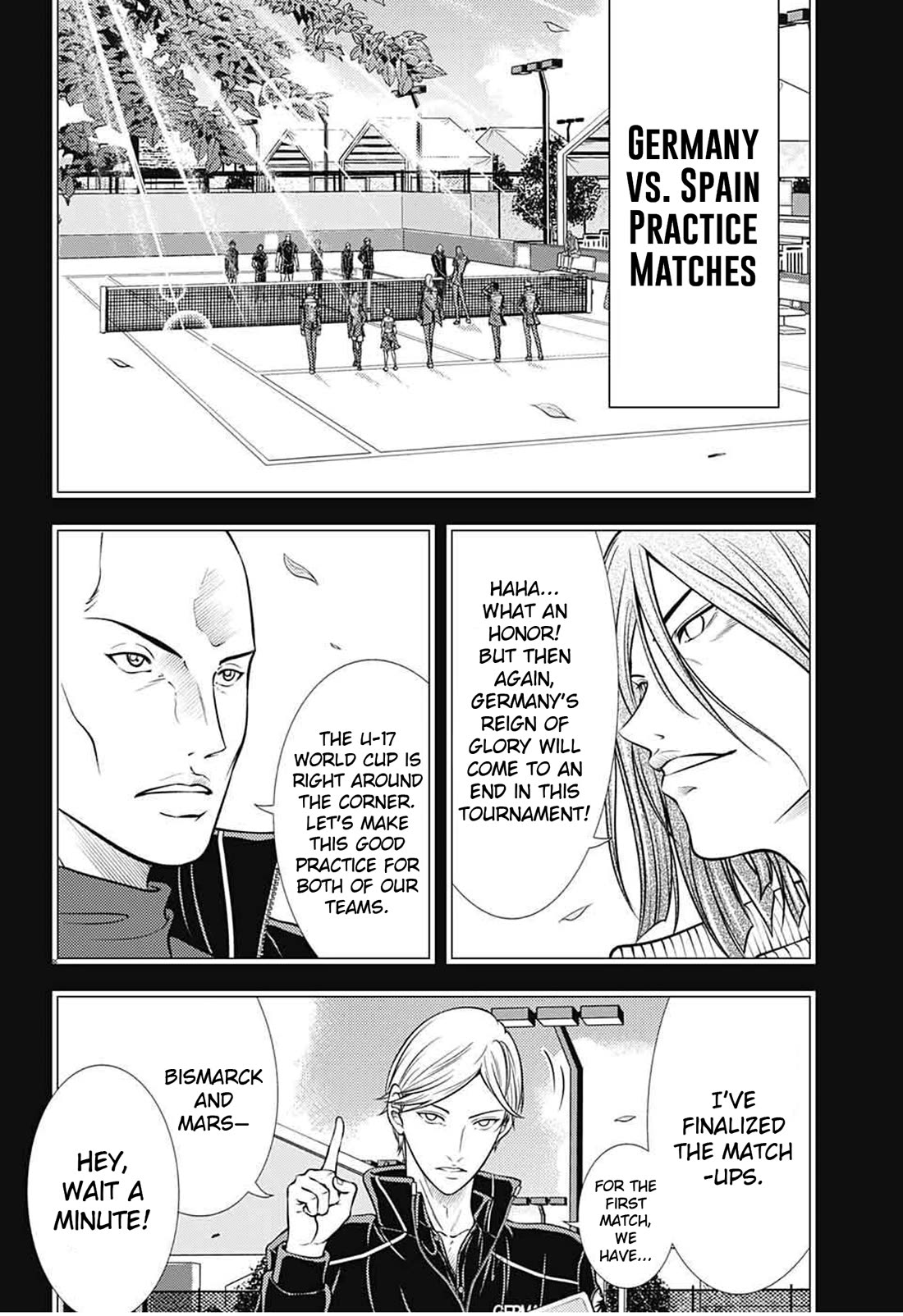 New Prince of Tennis Chapter 399 page 10 - Chapter 399: Omens