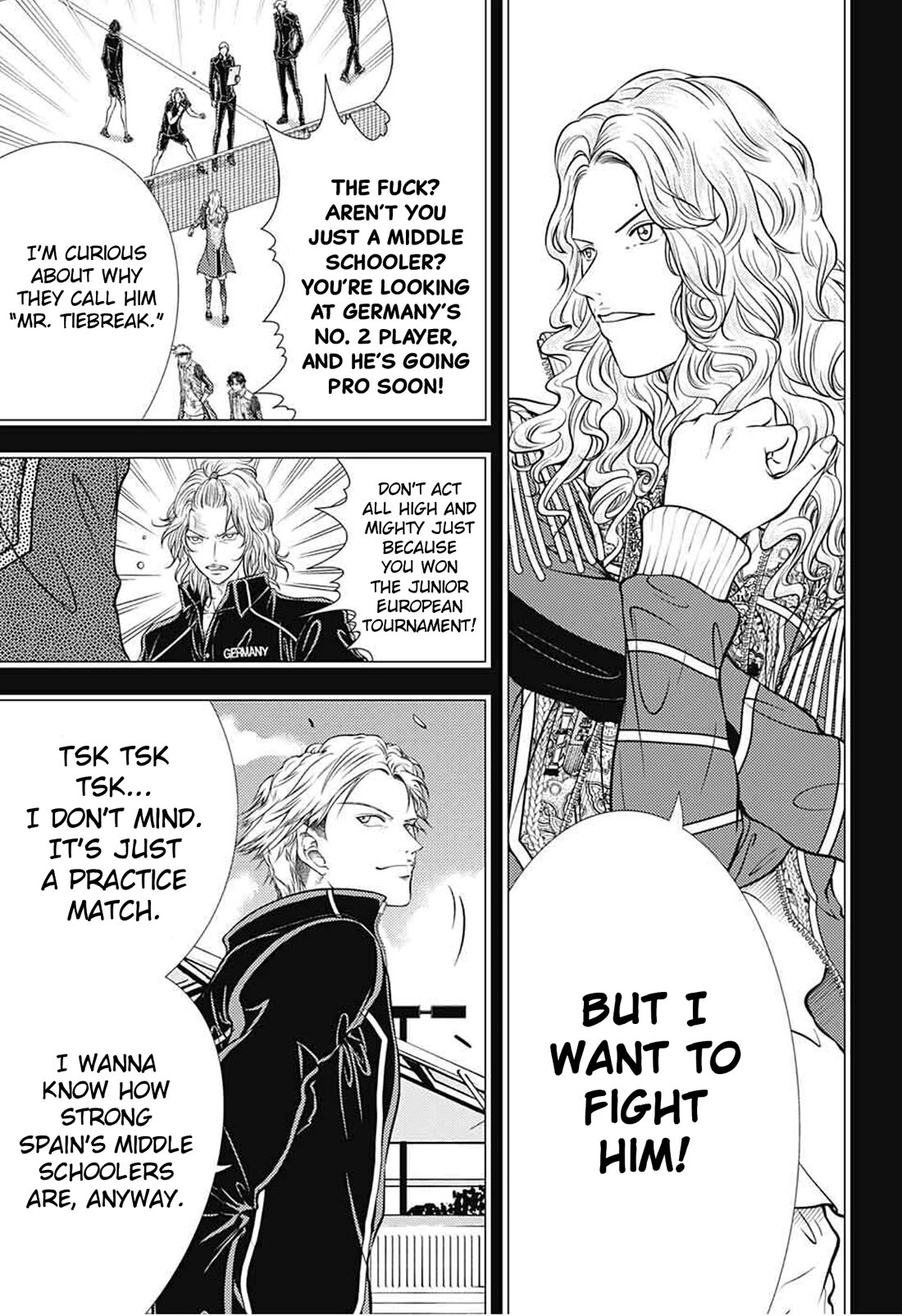New Prince of Tennis Chapter 399 page 11 - Chapter 399: Omens
