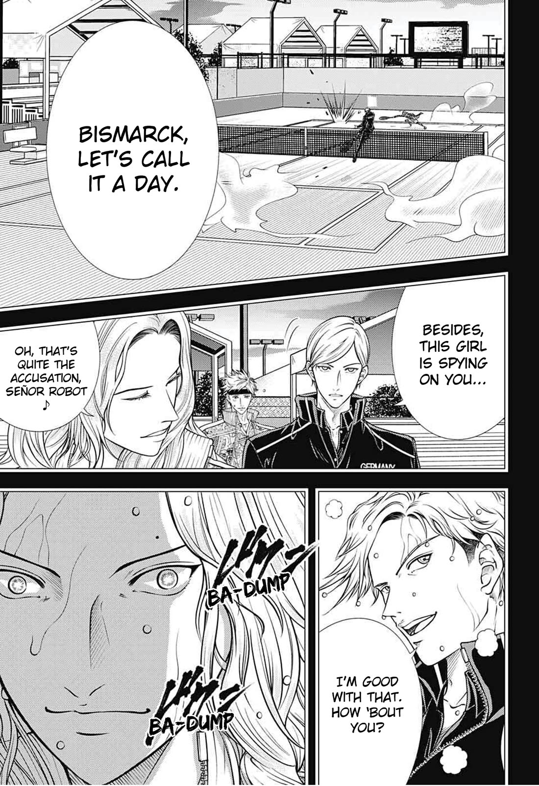 New Prince of Tennis Chapter 399 page 13 - Chapter 399: Omens