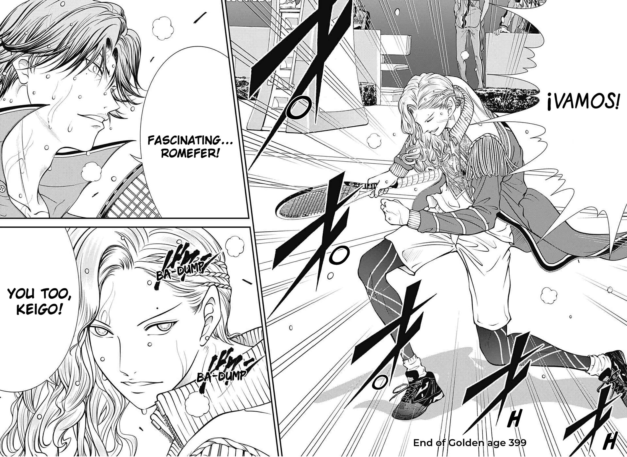 New Prince of Tennis Chapter 399 page 16 - Chapter 399: Omens