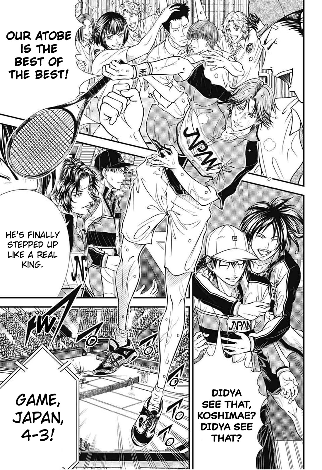 New Prince of Tennis Chapter 399 page 7 - Chapter 399: Omens