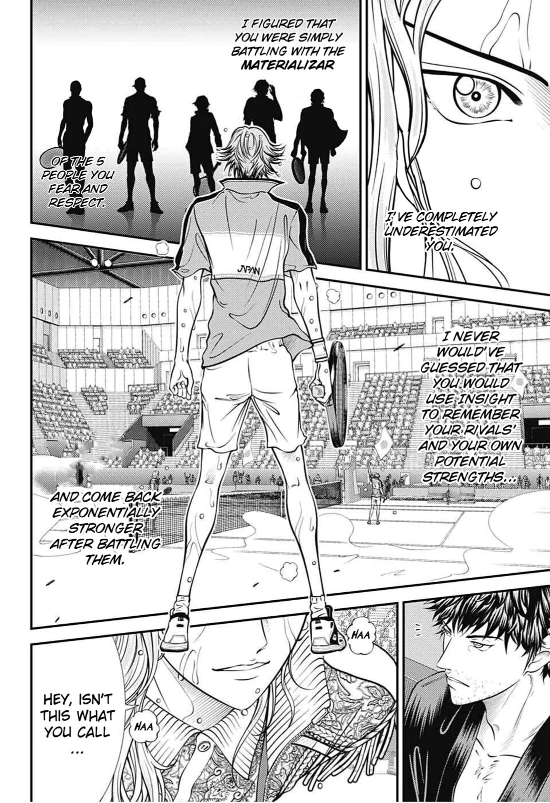 New Prince of Tennis Chapter 399 page 8 - Chapter 399: Omens