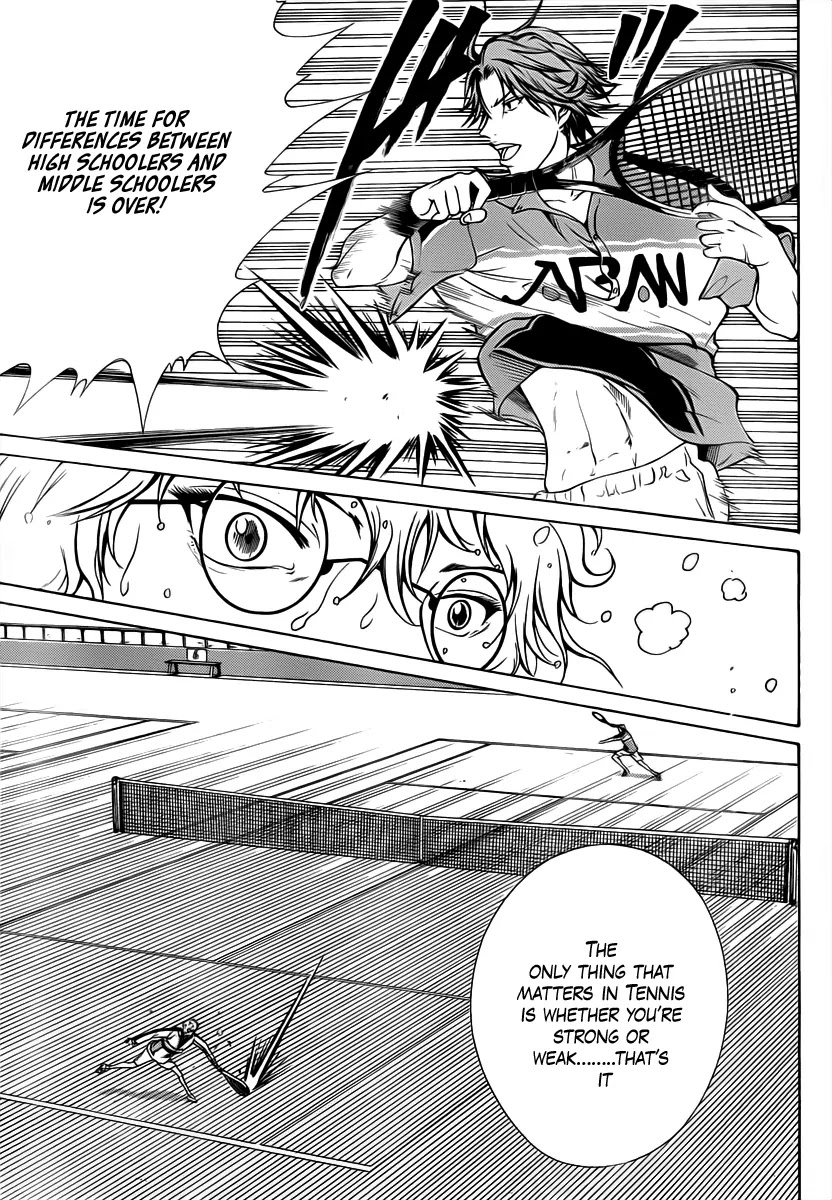 New Prince of Tennis Chapter 40 page 4 - Chapter 40 : To Be Too Trusting