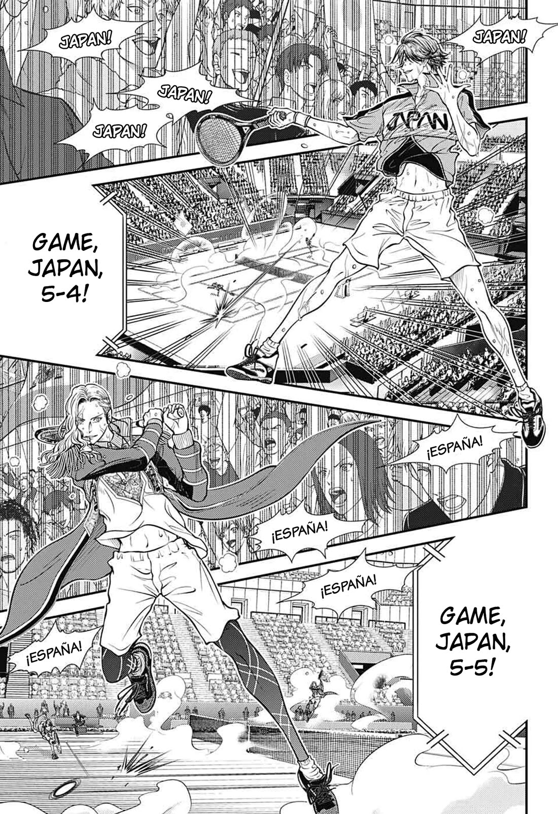 New Prince of Tennis Chapter 400 page 1 - Chapter 400: The King's Choice