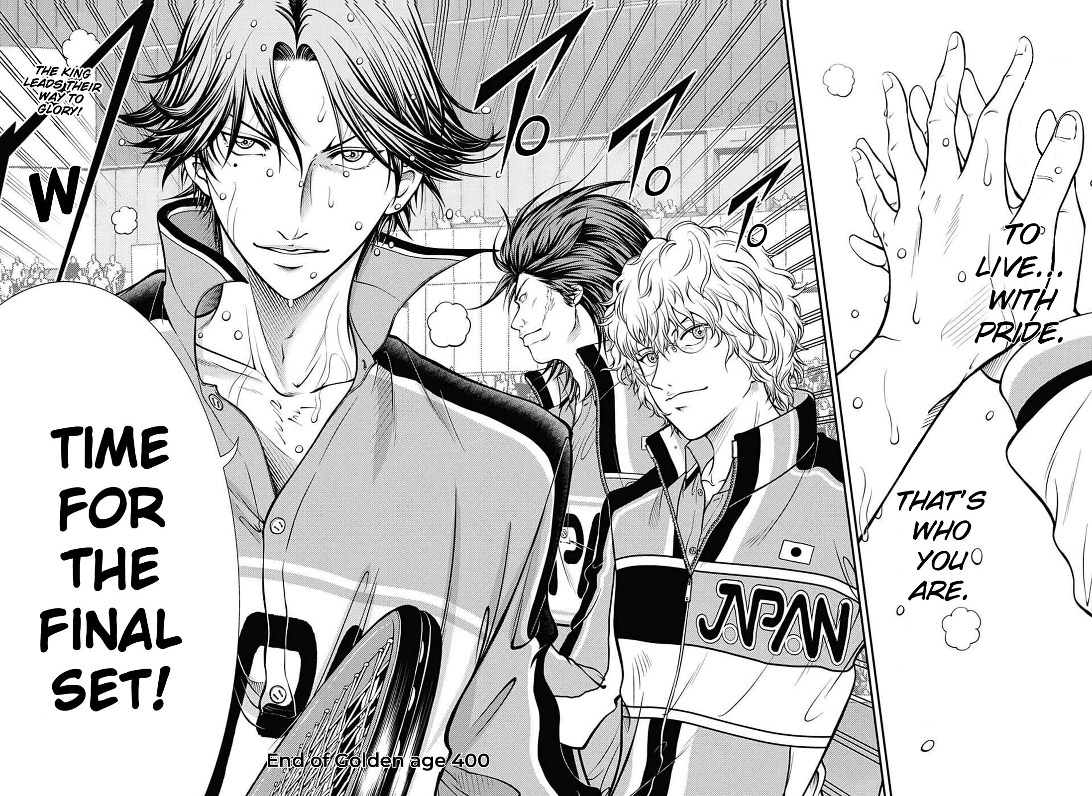 New Prince of Tennis Chapter 400 page 13 - Chapter 400: The King's Choice