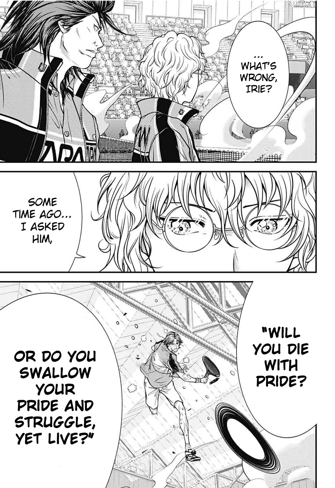 New Prince of Tennis Chapter 400 page 3 - Chapter 400: The King's Choice