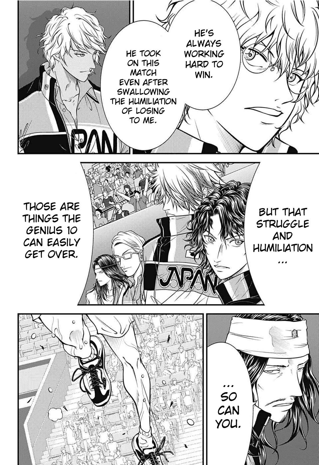 New Prince of Tennis Chapter 400 page 4 - Chapter 400: The King's Choice