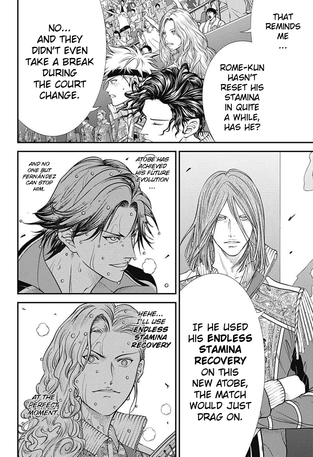 New Prince of Tennis Chapter 401 page 12 - Chapter 401: Infinite Evolution