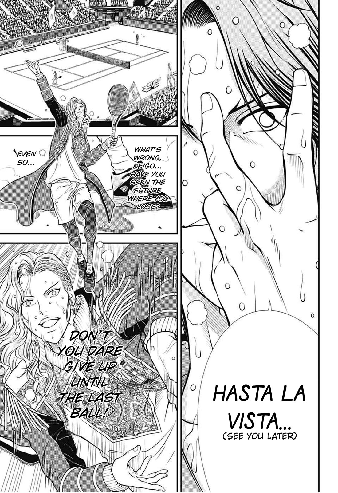 New Prince of Tennis Chapter 401 page 13 - Chapter 401: Infinite Evolution
