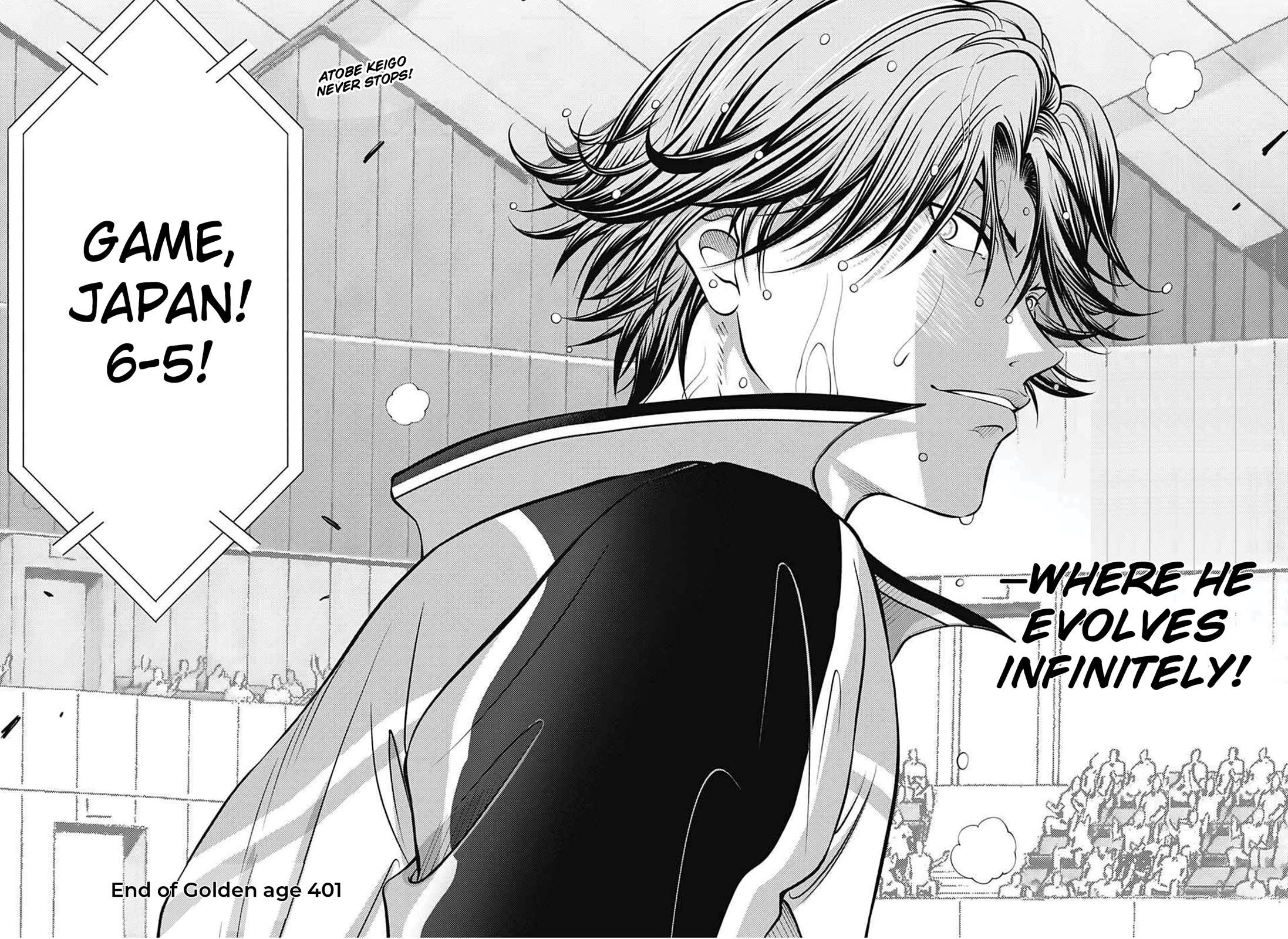 New Prince of Tennis Chapter 401 page 16 - Chapter 401: Infinite Evolution