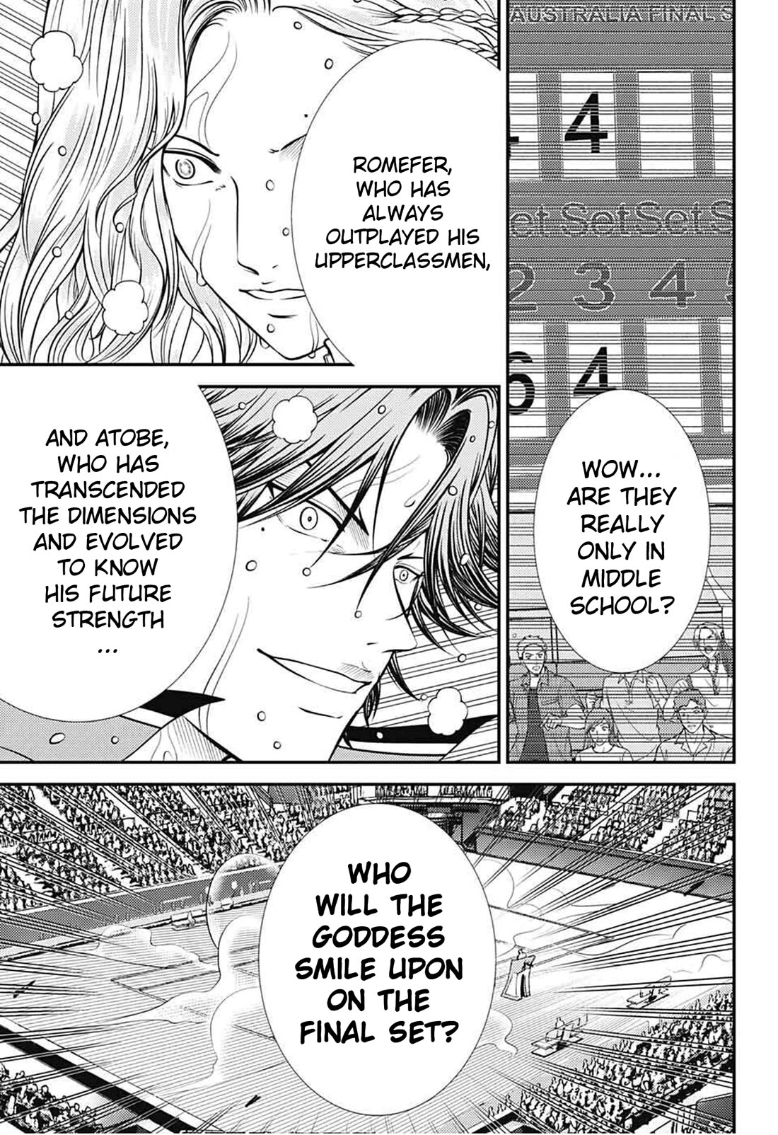 New Prince of Tennis Chapter 401 page 9 - Chapter 401: Infinite Evolution
